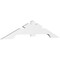 Ekena Millwork Vanguard Architectural Grade PVC Gable Bracket, 84"W x 17 1/2"H x 2"D x 6"F, 5/12 Pitch GBP084X18X0206VAN00 - alternate 1